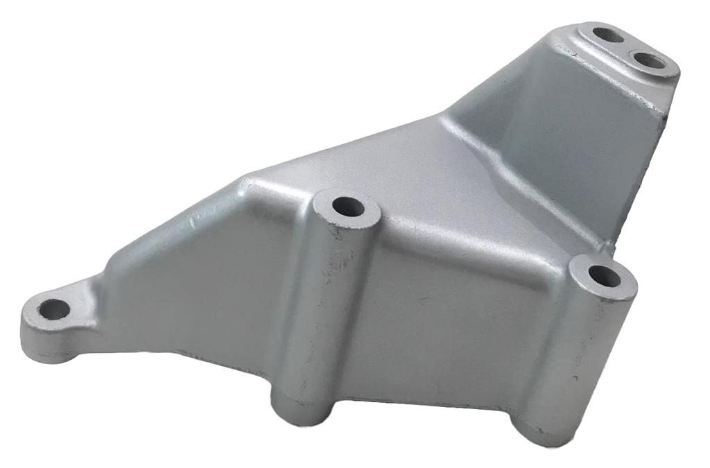 Restored OEM Power Steering Pump Bracket for Jeepster Commando F17 w/ Smog 225ci