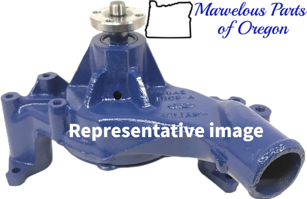 Automotive Water Pump - Ready to Build Water Pump | Casting Number C9AE-8505-A | Date Code 0C12 | 1969-71 Ford Galaxie F250 F350 "FE" Engines 390ci V8 - Marvelous Parts