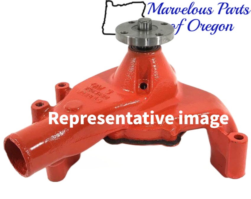 Automotive Water Pump - Ready to Build Water Pump | Original 1969 Chevrolet 350ci V8 Small Block Chevy 3927170T | Date Code H218 | - Marvelous Parts