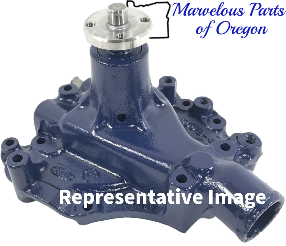 Automotive Water Pump - Ready to build | Cast D0OE-D | Date Code 1A13 | 1971 Ford Mustang Pantera 351C - Marvelous Parts