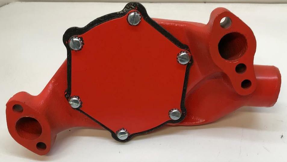 Automotive Water Pump - Restored 1955-56 Chevrolet Corvette Bel Air water pump 265ci V8 3704911 wo Boss - Marvelous Parts