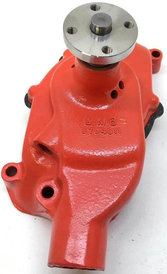 Automotive Water Pump - Rebuilt 1955-56 Chevrolet Corvette Bel Air water pump 265ci V8 3704911 wo Boss - Marvelous Parts