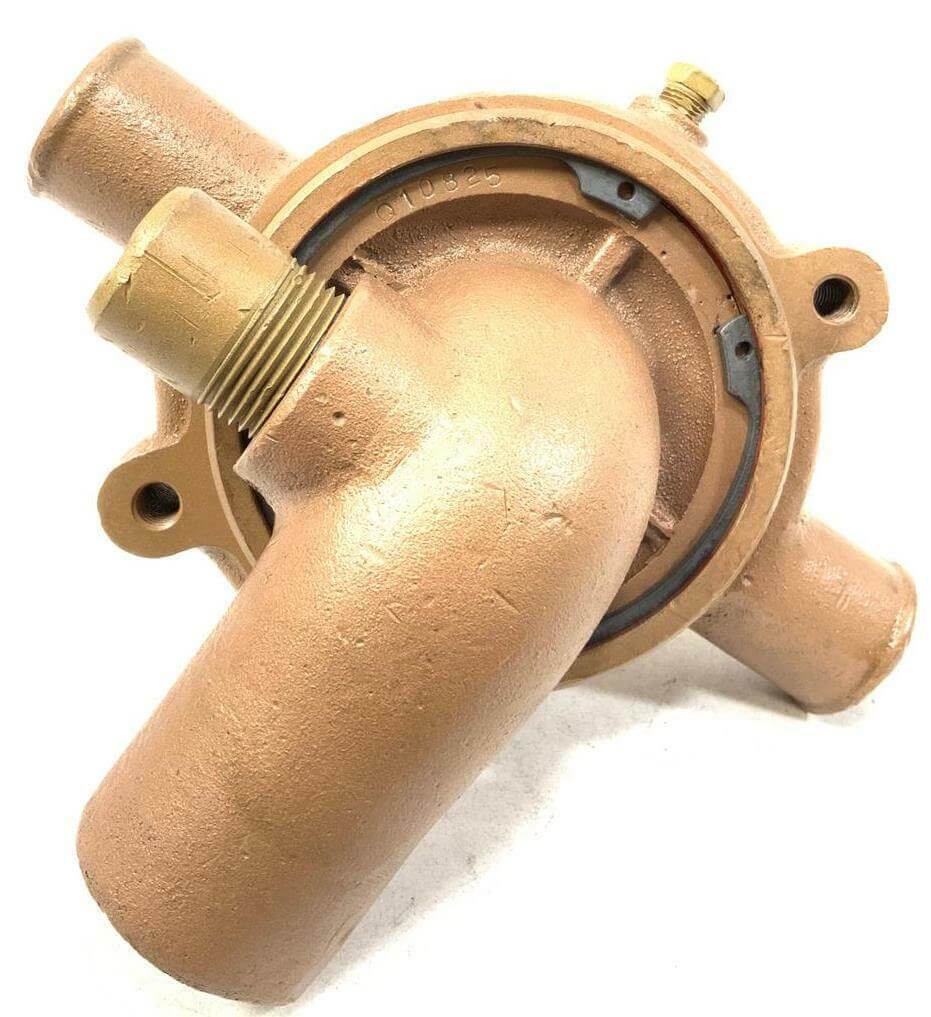 Automotive Water Pump - Rebuilt Sherwood Brass works Raw water pump Q10825 Chris Craft model 283 327F - Marvelous Parts
